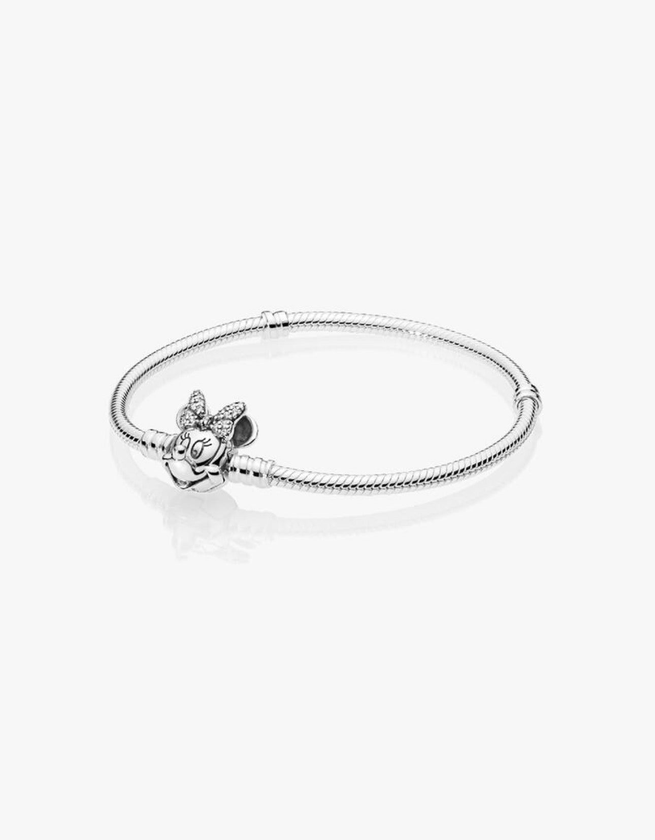 Pulsera Pandora Moments Retrato de Minnie Brillante
