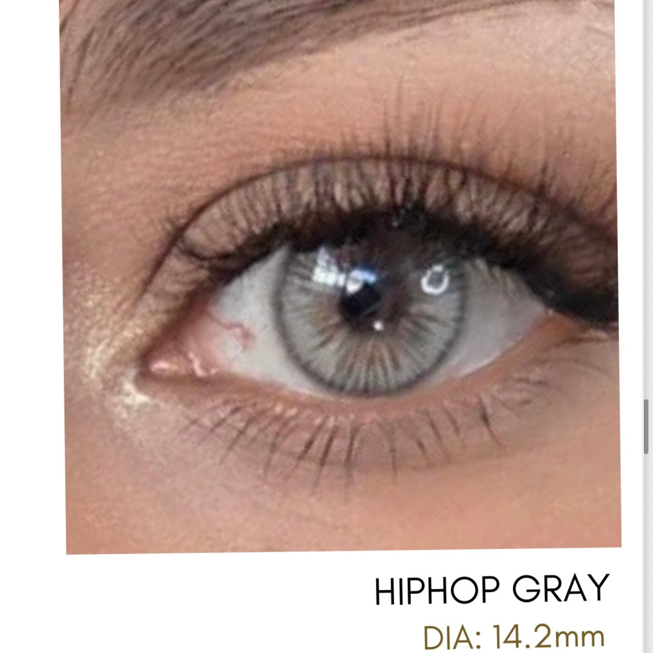 Lentes de Contacto Meetone Tono Hiphop Gray