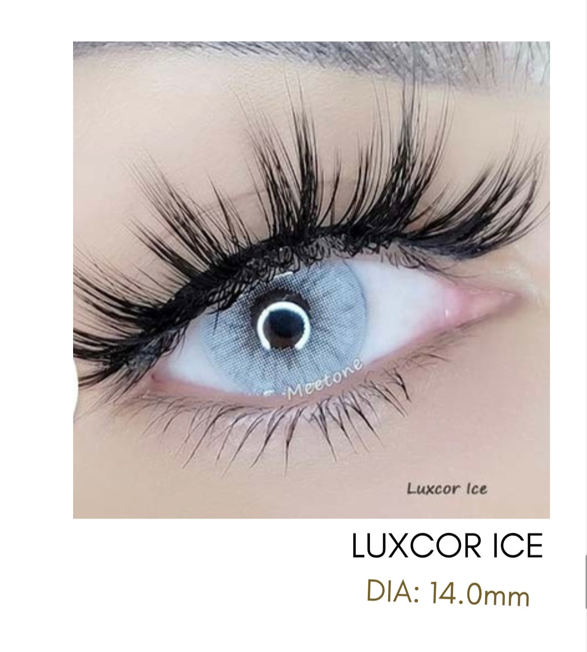 Lentes de Contacto Meetone Tono Luxcor Ice