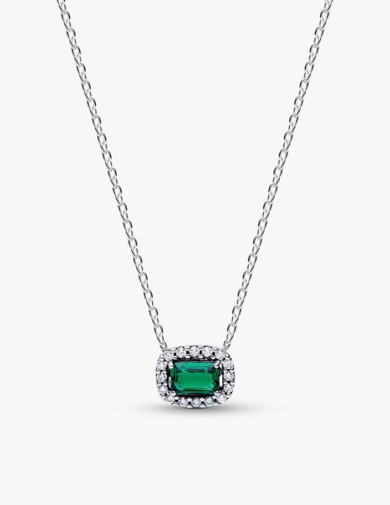 Set de regalo Pandora Halo verde Timeless