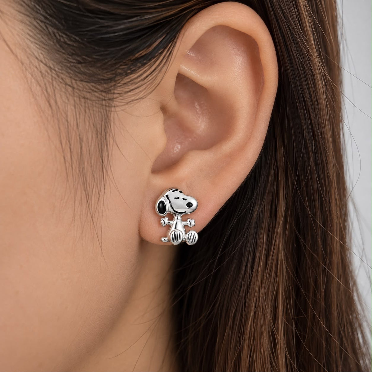 Aretes Pandora De Snoopy