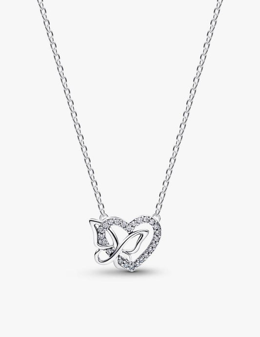 Set de Regalo Corazón y mariposa entrelazados Moments