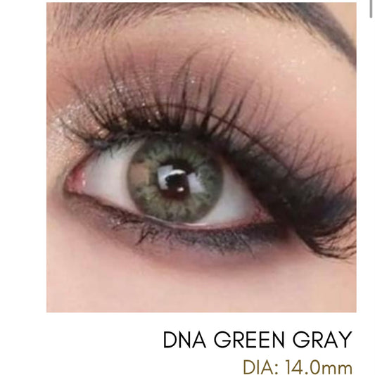 Lentes de Contacto Meetone Tono DNA Green Gray