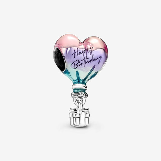 Charm Pandora globo HAPPY BIRTHDAY