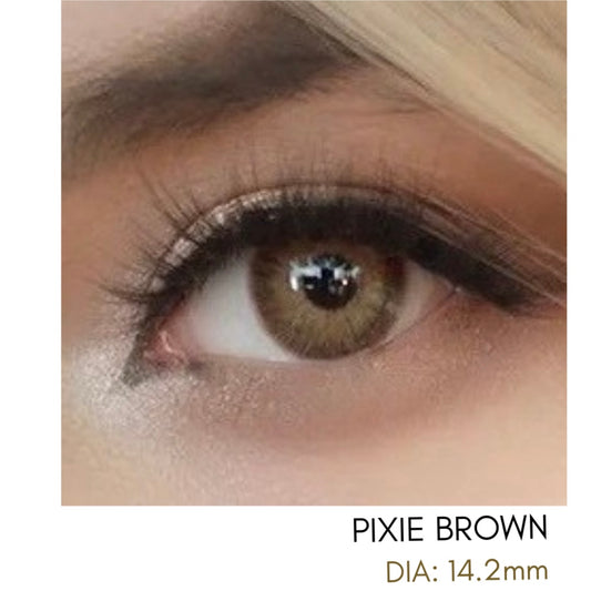 Lentes de Contacto Meetone Tono Pixie Brown