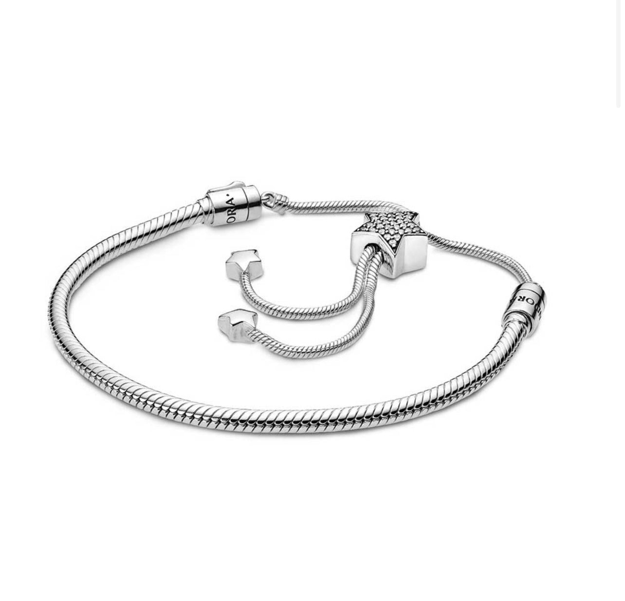 Pulsera Pandora Moments Ajustable Broche de Estrella