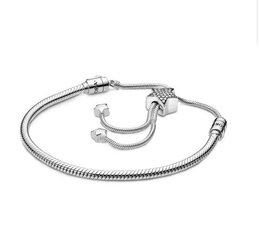 Pulsera Pandora Moments Ajustable Broche de Estrella