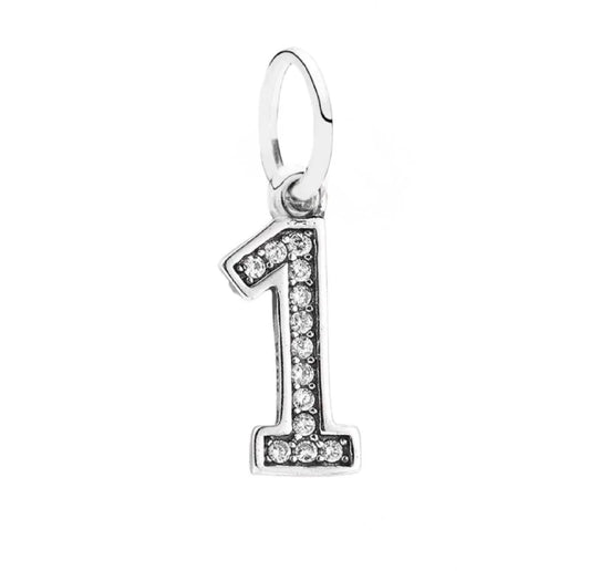 Charm Pandora Números 1-9