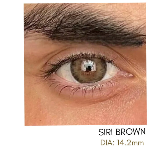 Lentes de Contacto Meetone Tono Siri Brown