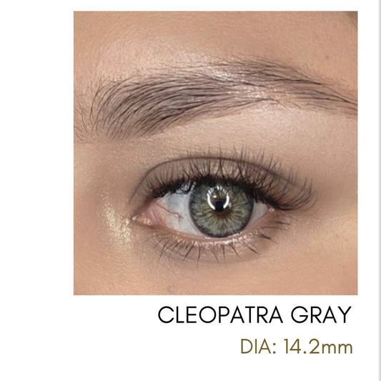 Lentes de Contacto Meetone Tono Cleopatra Gray