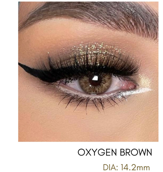 Lentes de Contacto Meetone Tono Oxygen Brown