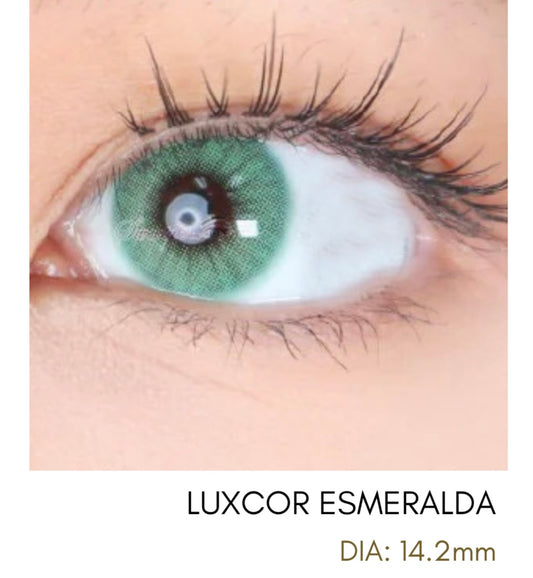 Lentes de Contacto Meetone Tono Luxcor Esmeralda