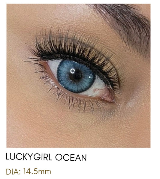 Lentes de Contacto Meetone Tono Luckygirl Ocean
