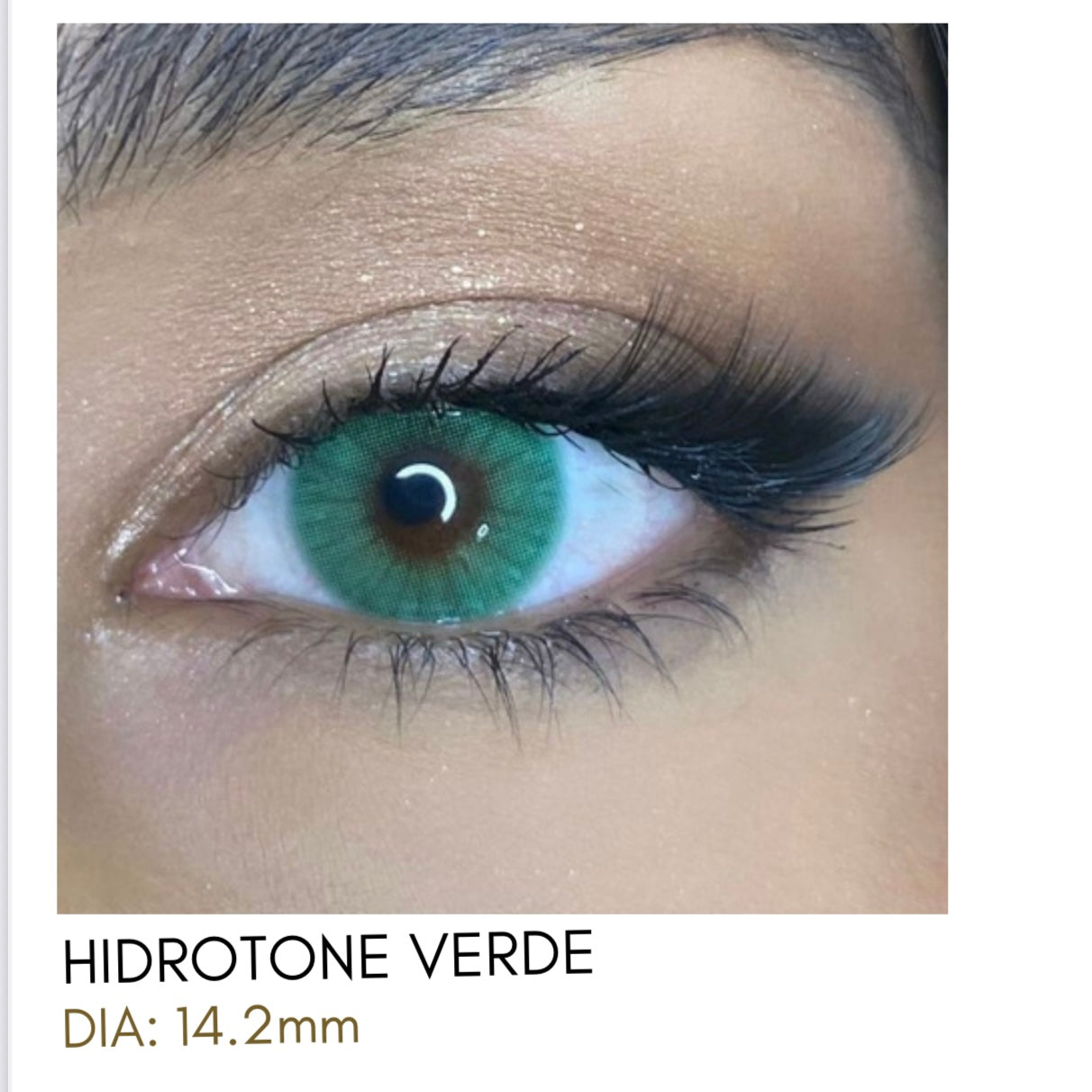 Lentes de Contacto Meetone Tono Hidratone Verde