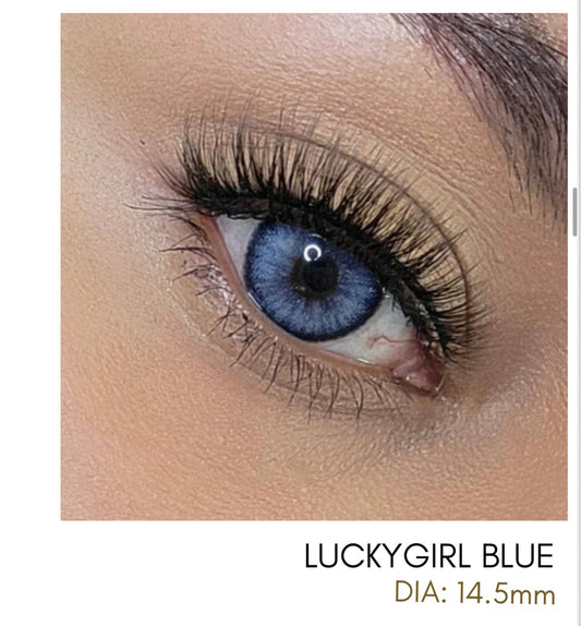 Lentes de Contacto Meetone Tono Luckygirl Blue