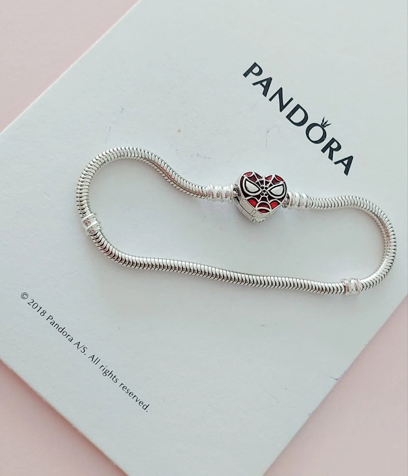 Pulsera Pandora Moments De Spiderman