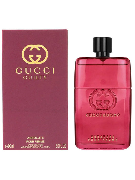 PERFUME GUCCI GUILTY ABSOLUTE POUR FEMME EDP 90ML (M)