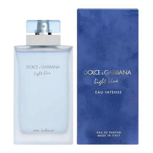PERFUME DOLCE & GABBANA LIGHT BLUE EAU INTENSE FOR WOMEN EDP 100ML (M)