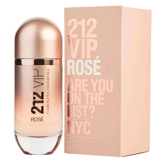 PERFUME CAROLINA HERRERA 212 VIP ROSE FOR WOMEN EDP 80ML (M)