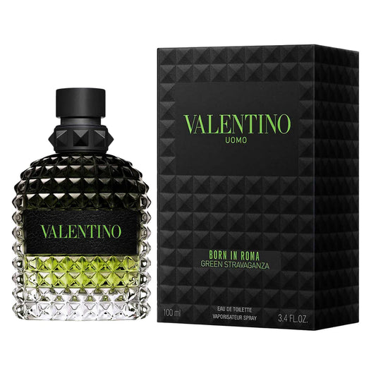 PERFUME VALENTINO UOMO BORN IN ROMA GREEN STRAVAGANZA EDT 100ML (H)