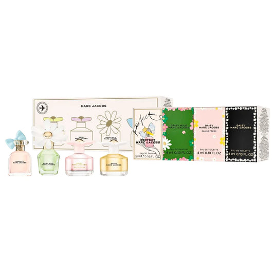 SET MARC JACOBS TRAVEL EXCLUSIVE EDT 4MLX2, EDP 4ML, EDP 5ML (M)