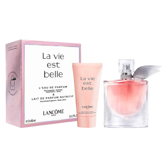 SET LANCOME LA VIE EST BELLE EDP 50ML, BODY LOTION 50ML