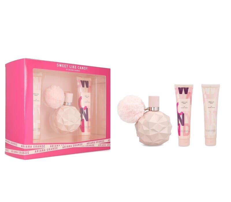 SET ARIANA GRANDE SWEET LIKE CANDY EDP 100ML, BODY LOTION, SHOWER GEL 100ML