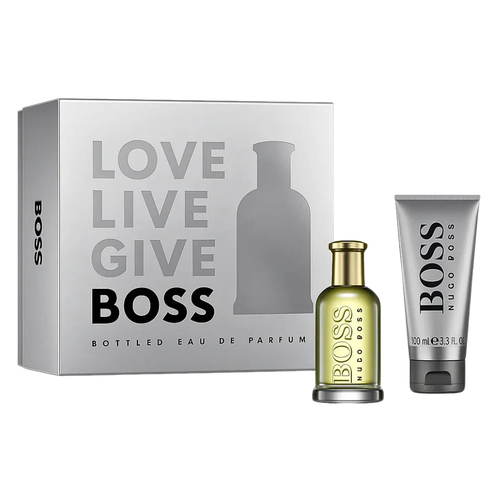 SET HUGO BOSS BOTTLED EDP 50ML, SHOWER GEL 100ML