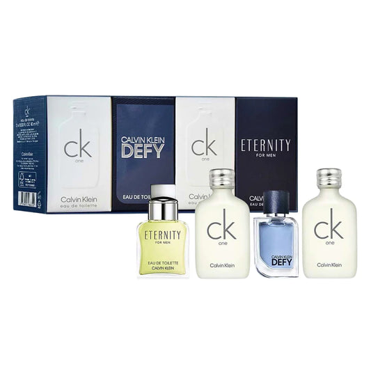 SET CALVIN KLEIN TRAVEL EXCLUSIVE EDT 10MLX3, 5ML