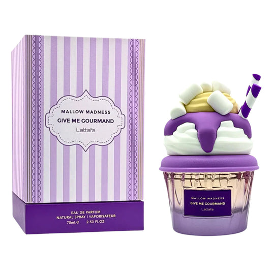 LATTAFA GIVE ME GOURMAND MALLOW MADNESS EDP 75ML (M) (DUPE KAYALI FRAGRANCES YUM BOUJEE MARSHMALLOW 81 EDP)