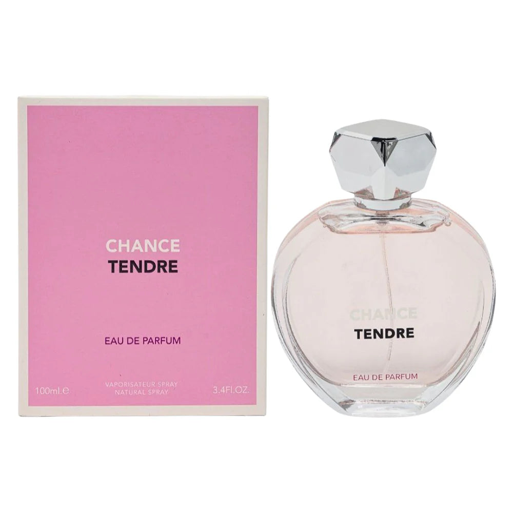 FRAGRANCE WORLD CHANCE TENDRE EDP 100ML (M) (DUPE CHANEL CHANCE EAU TENDRE EDP)