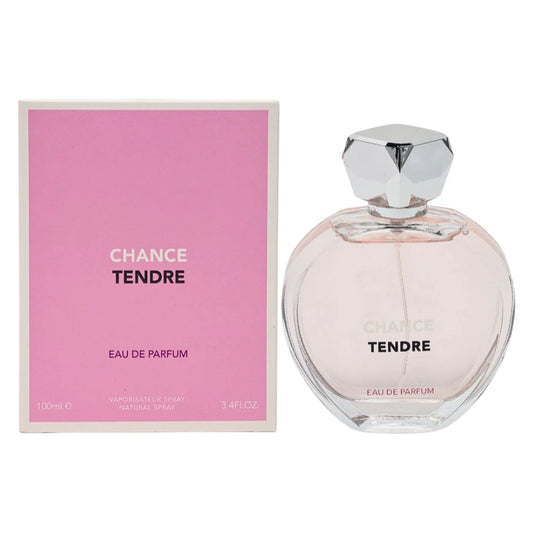 FRAGRANCE WORLD CHANCE TENDRE EDP 100ML (M) (DUPE CHANEL CHANCE EAU TENDRE EDP)