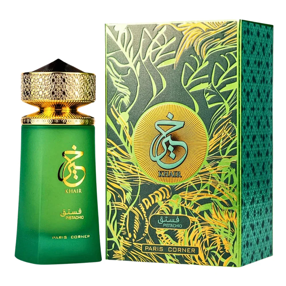 PARIS CORNER KHAIR PISTACHIO EDP 100ML (M) (DUPE KAYALI FRAGRANCES YUM PISTACHIO GELATO 33 EDP)