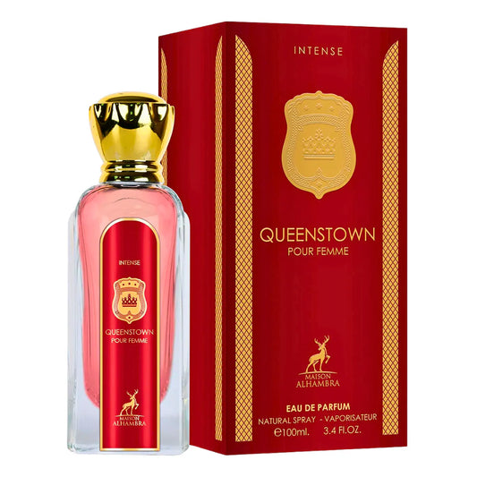 MAISON ALHAMBRA QUEENSTOWN INTENSE POUR FEMME EDP 100ML (M) (DUPE TOM FORD LOST CHERRY EDP)