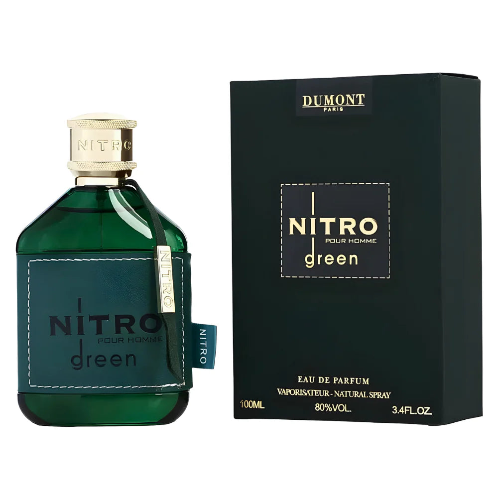 DUMONT NITRO GREEN POUR HOMME EDP 100ML (H) (DUPE JEAN PAUL GAULTIER ULTRA MALE INTENSE EDT)