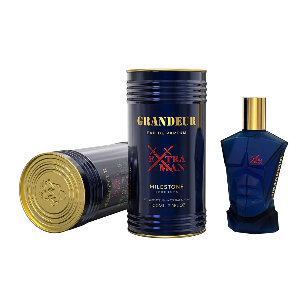 MILESTONE GRANDEUR EXTRA MAN EDP 100ML (H) (DUPE JEAN PAUL GAULTIER ULTRA MALE EDT)