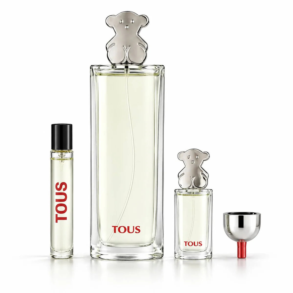 SET TOUS FOR WOMEN EDT 90ML EDT 15L RECARGABLE EDT 15ML (M)