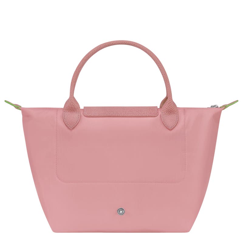 Cartera Longchamp Le Pliage Talla M Con Asa Rosa