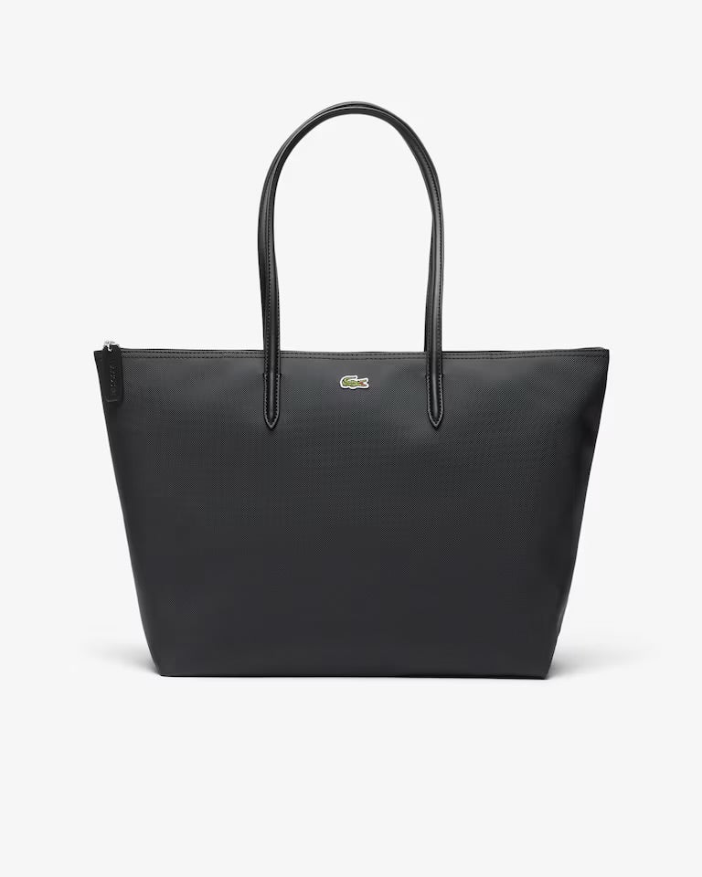 Cartera Lacoste tote grande L.12.12 Negra