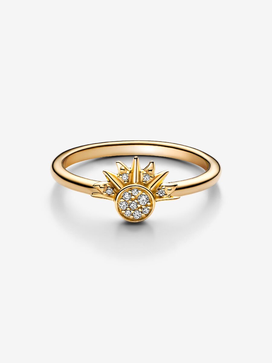 Anillo Pandora Sol Brillante Celestial