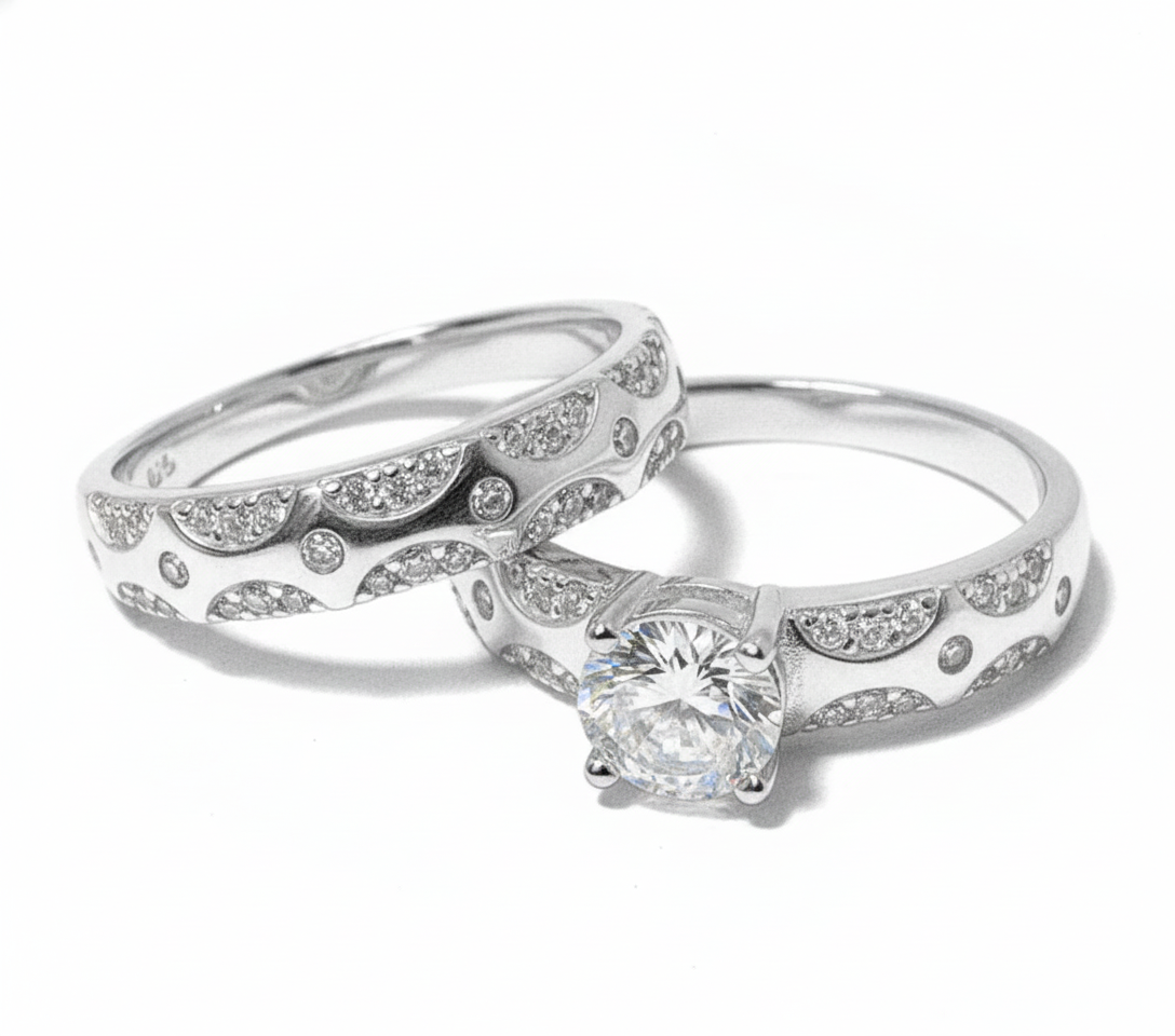 Anillo de Compromiso set de dama #21