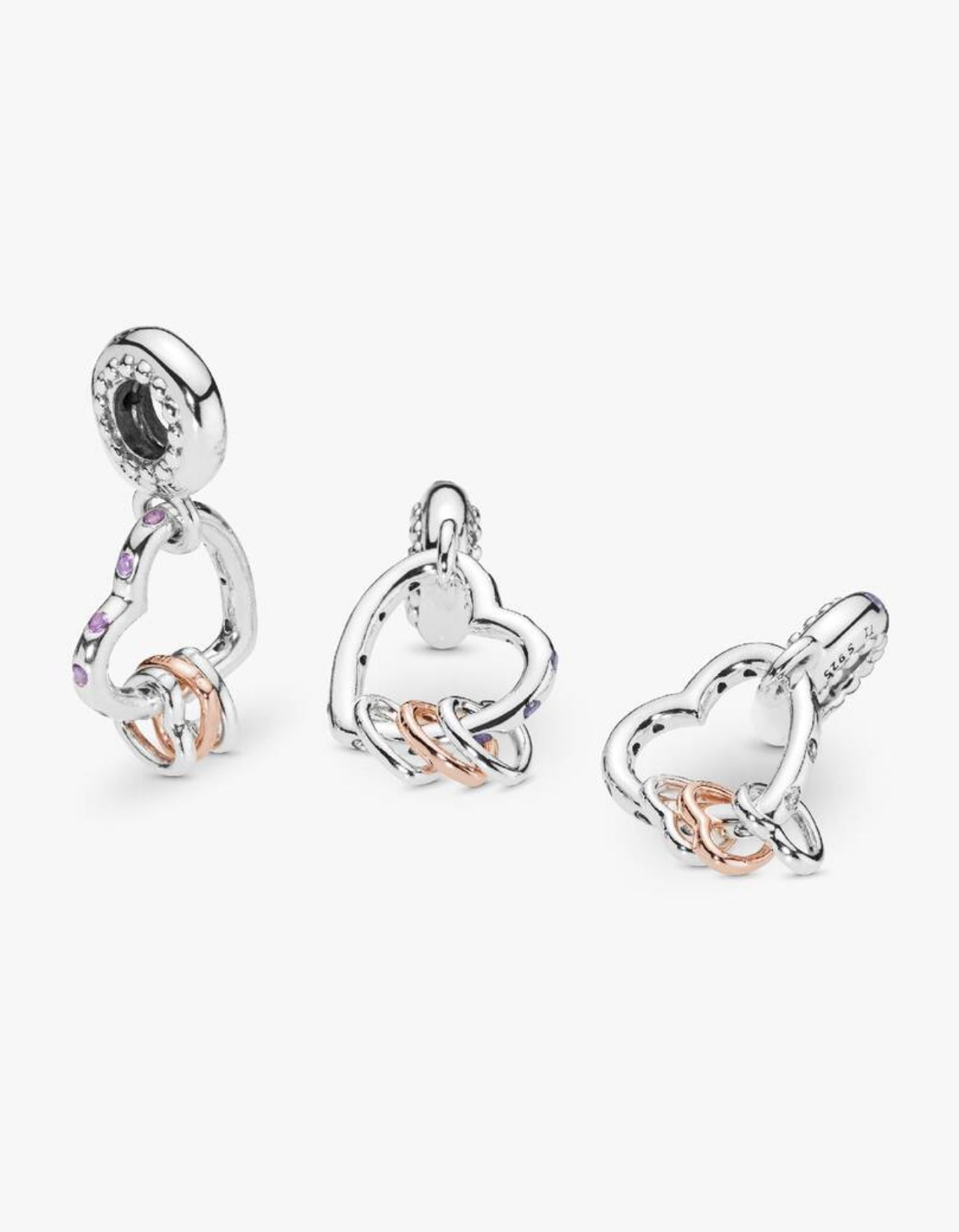 Charm Pandora Colgante Corazón Lleno de Corazones