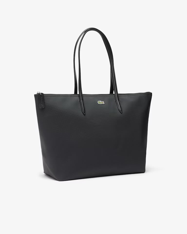 Cartera Lacoste tote grande L.12.12 Negra