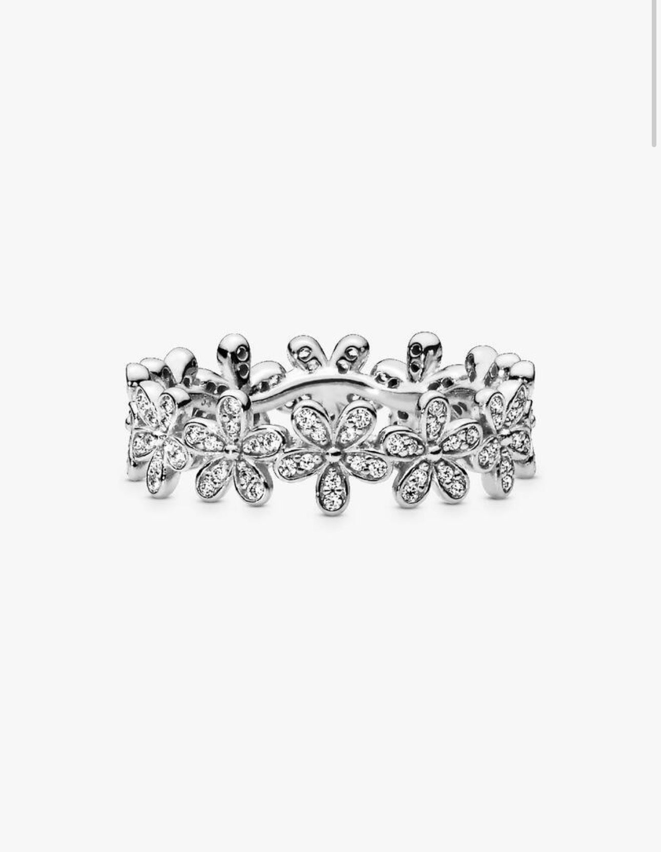 Anillo Pandora Margaritas Deslumbrantes