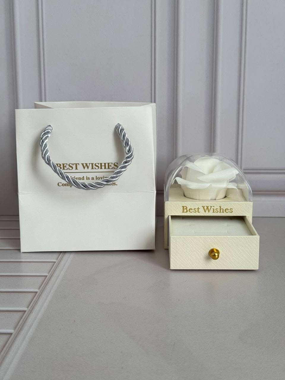 Kit De Regalo Blanco de Rosa