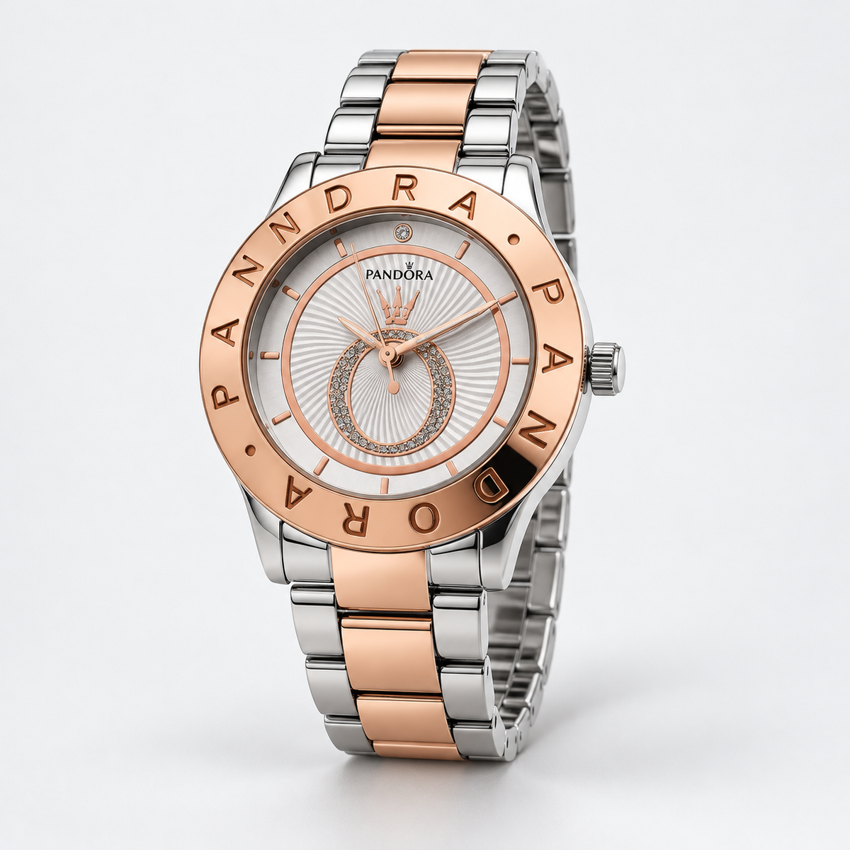 Reloj Pandora Silver & Rose Élégance