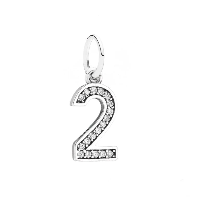 Charm Pandora Números 1-9