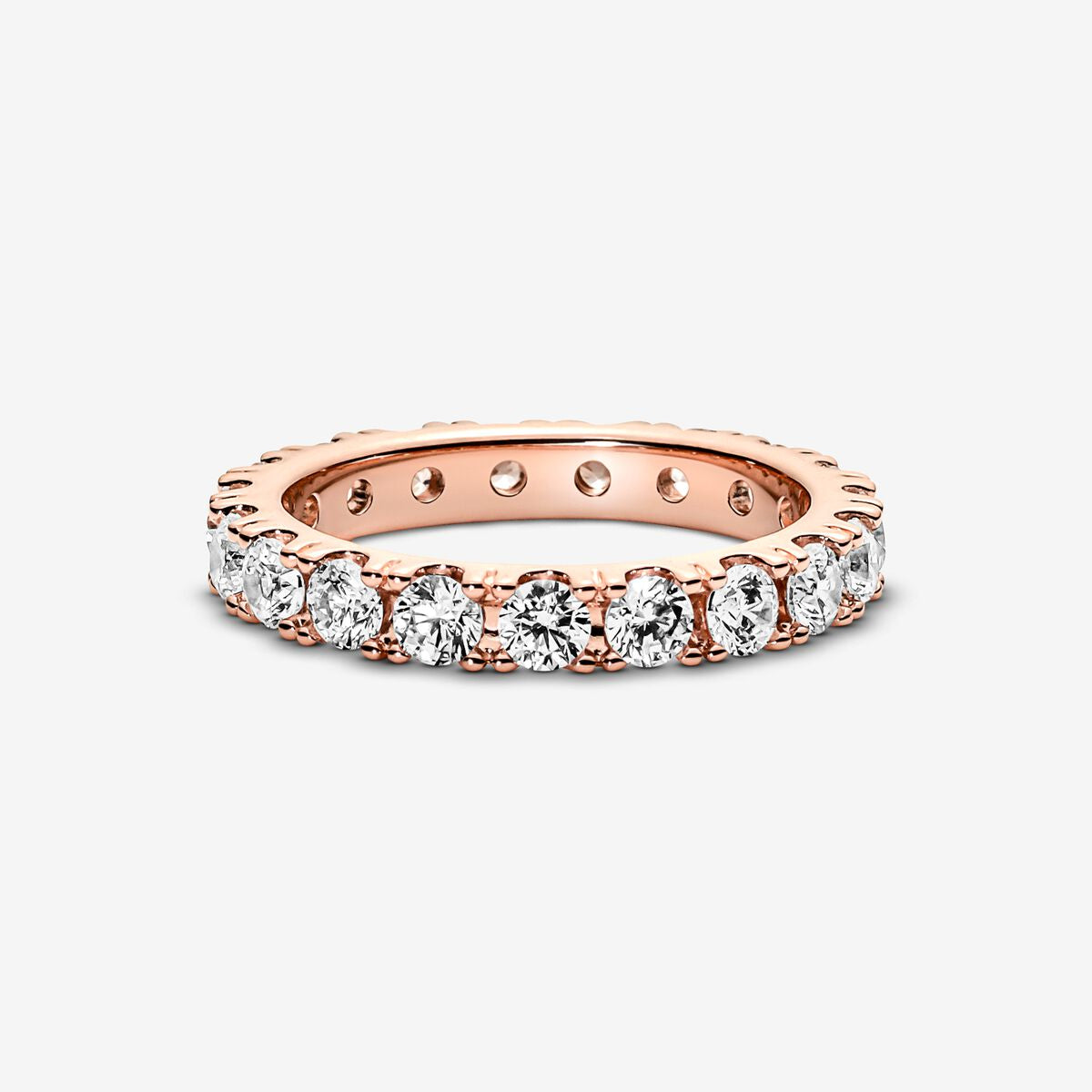 Anillo Pandora Eternity Brillante Rose Gold