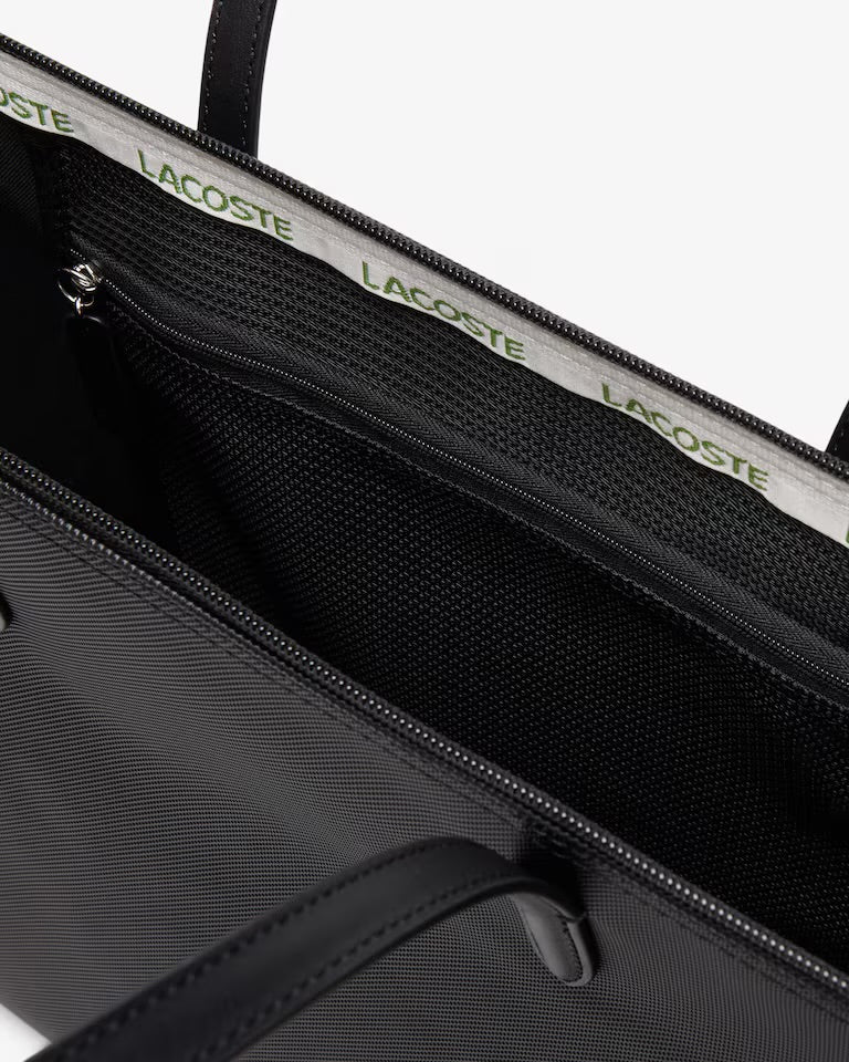 Cartera Lacoste tote grande L.12.12 Negra