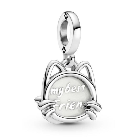 Charm Pandora Colgante Mi Gato Mascota